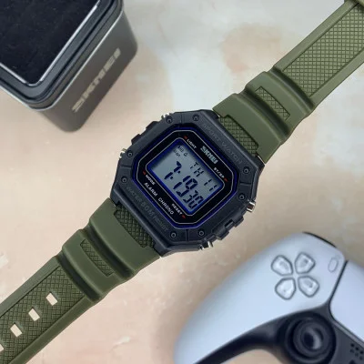 Чоловічий годинник Skmei 1496AG Army Green