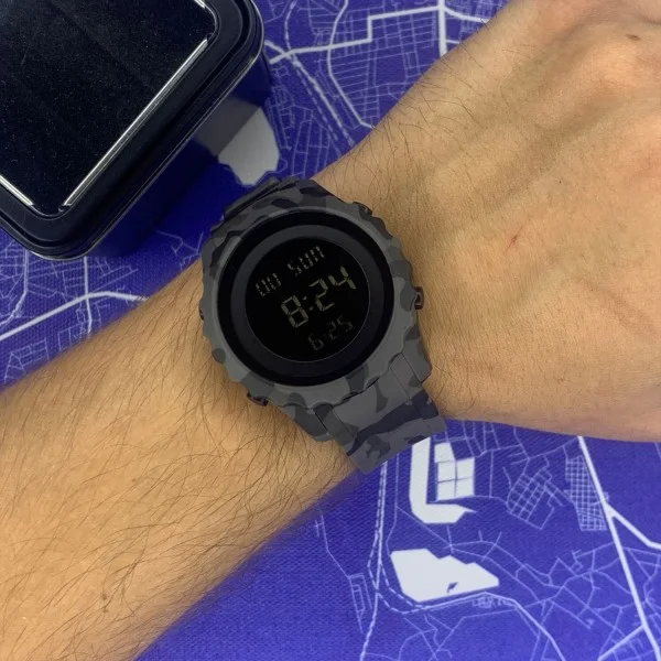 Мужские часы Skmei 1631CMGY Camo Grey фото 7