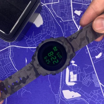 Чоловічий годинник Skmei 1631CMGY Camo Grey