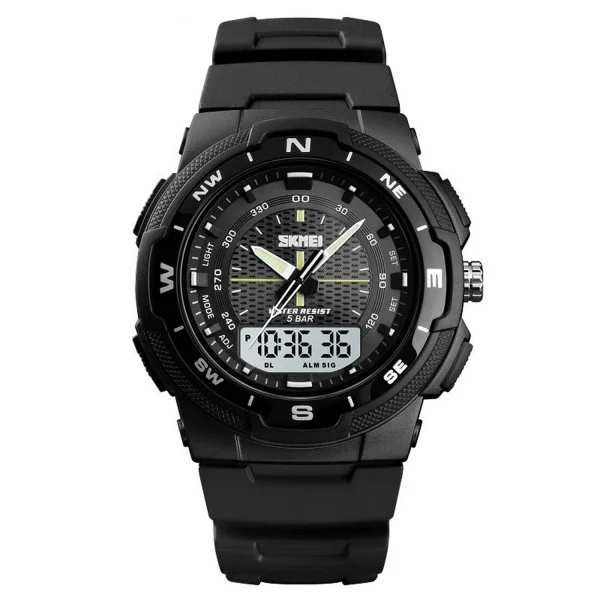 Мужские часы Skmei 1454BKWT Black-White фото 1