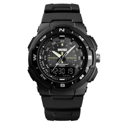 Чоловічий годинник Skmei 1454BKBK Black-Black
