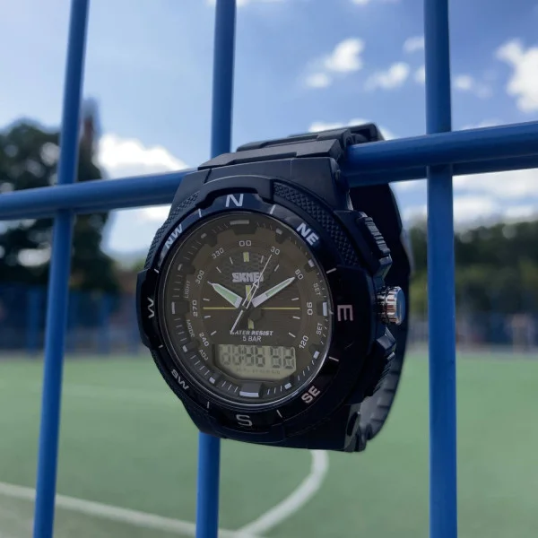 Мужские часы Skmei 1454BKBK Black-Black фото 3
