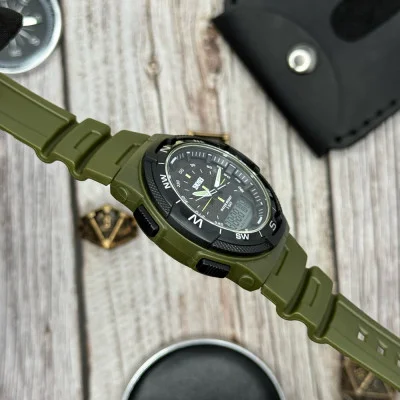 Чоловічий годинник Skmei 1454AG Army Green