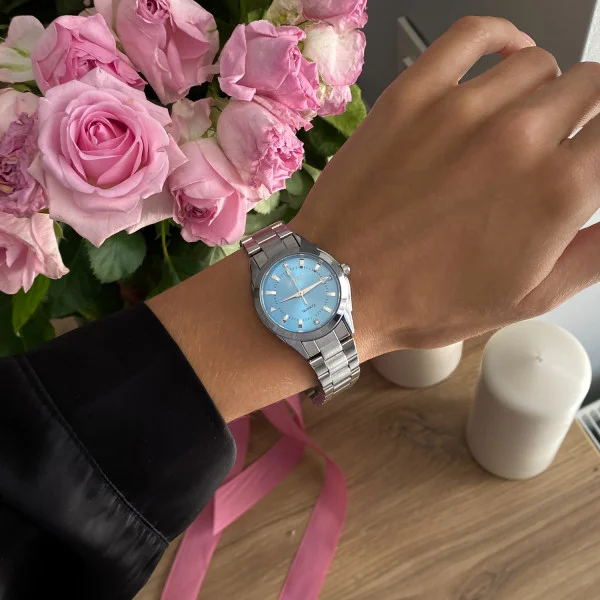 Жіночий годинник Skmei 1620SIBU Silver-Blue фото 6
