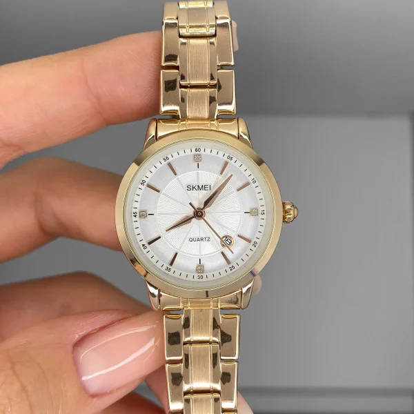 Жіночий годинник Skmei 1819RGSI Rose Gold-Silver фото 3