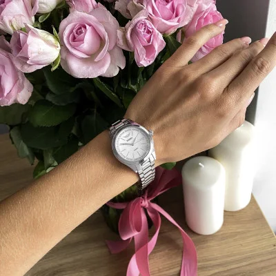 Женские часы Skmei 1964SIWT Silver-White