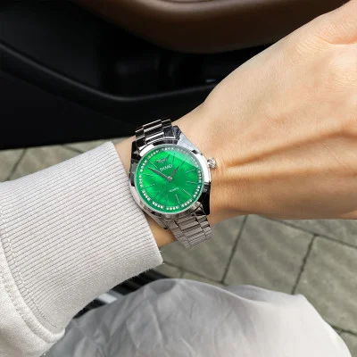 Жіночий годинник Skmei 1964SIGN Silver-Green