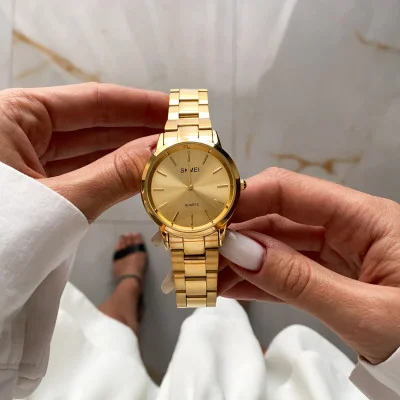Женские часы Skmei 1694GD Gold