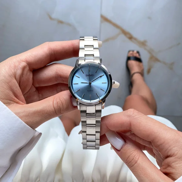 Жіночий годинник Skmei 1694BU Blue фото 4