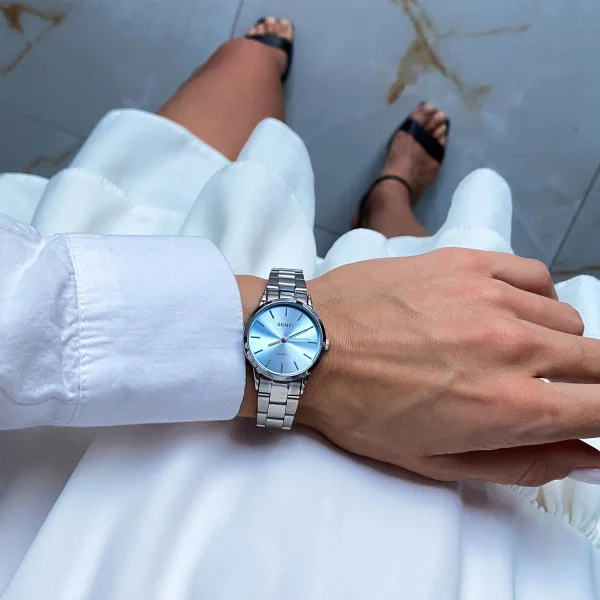 Жіночий годинник Skmei 1694BU Blue фото 5