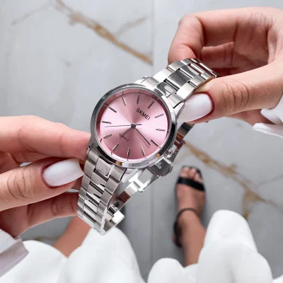 Жіночий годинник Skmei 1694PK Pink