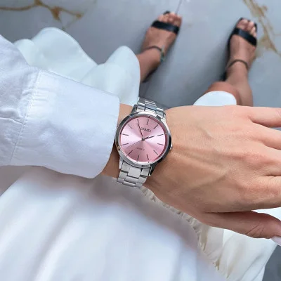 Жіночий годинник Skmei 1694PK Pink