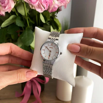Жіночий годинник Skmei 9139WTGD-S White-Gold S