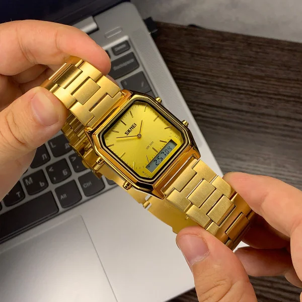 Наручний годинник Skmei 1220GD Gold фото 7