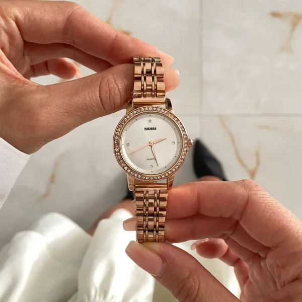 Жіночий годинник Skmei 1311RG Rose-Gold фото 5
