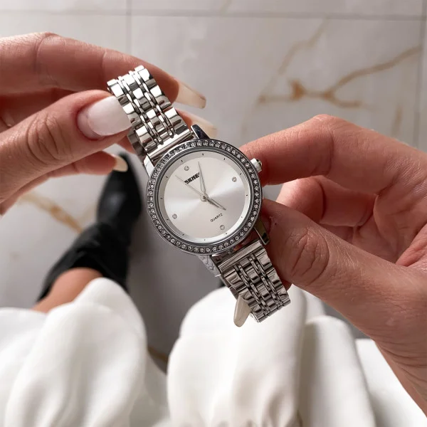 Жіночий годинник Skmei 1311SI Silver фото 4