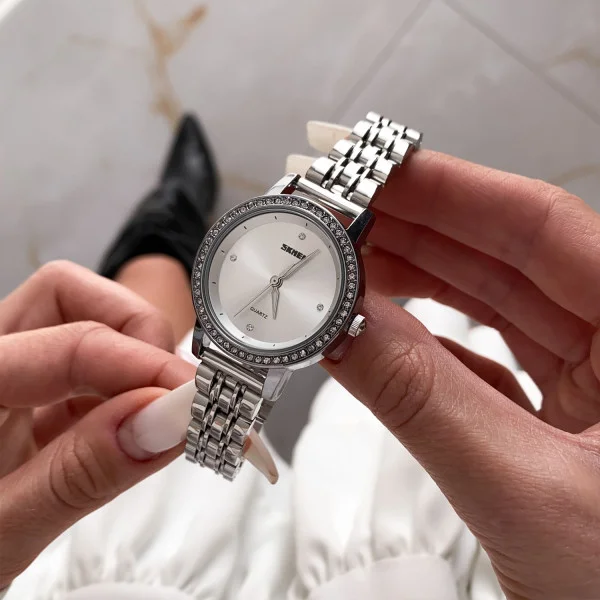 Жіночий годинник Skmei 1311SI Silver фото 5