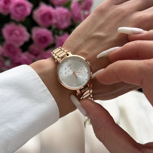 Жіночий годинник Skmei 1411RG Rose-Gold фото 4