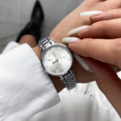 Жіночий годинник Skmei 1411SI Silver