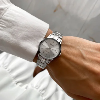 Жіночий годинник Skmei 1695SI Silver