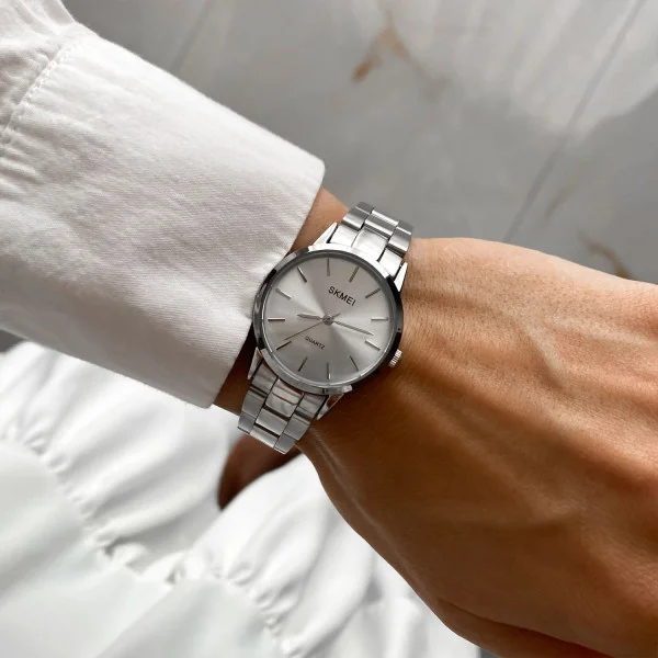Жіночий годинник Skmei 1695SI Silver фото 7