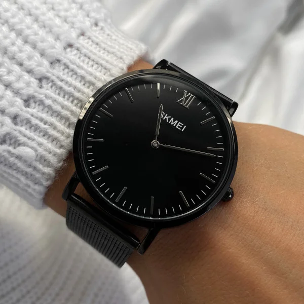 Жіночий годинник Skmei 1181SBKSI Black-Silver Steel фото 7
