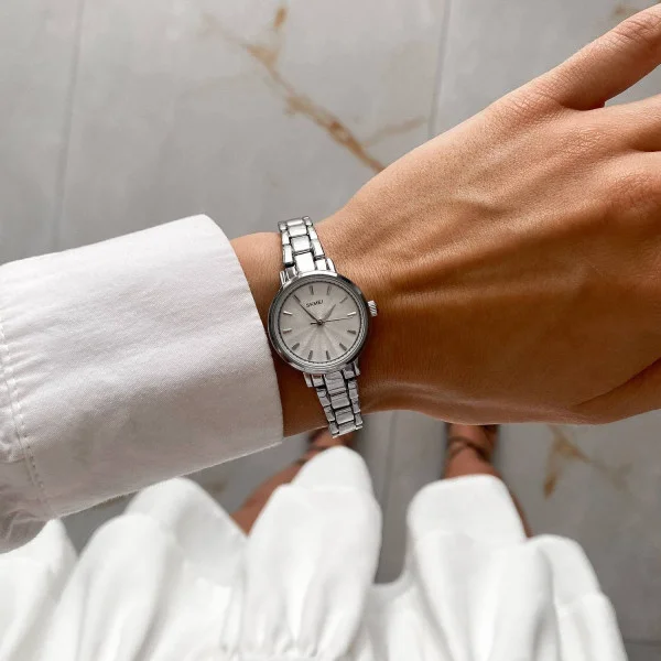 Жіночий годинник Skmei 1410SI Silver фото 5