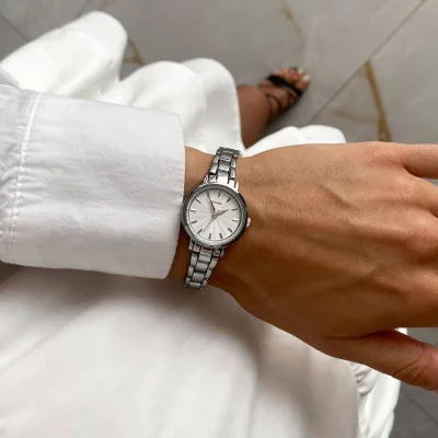 Жіночий годинник Skmei 1410SI Silver