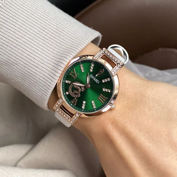 Жіночий годинник Skmei 1977WT White фото 7