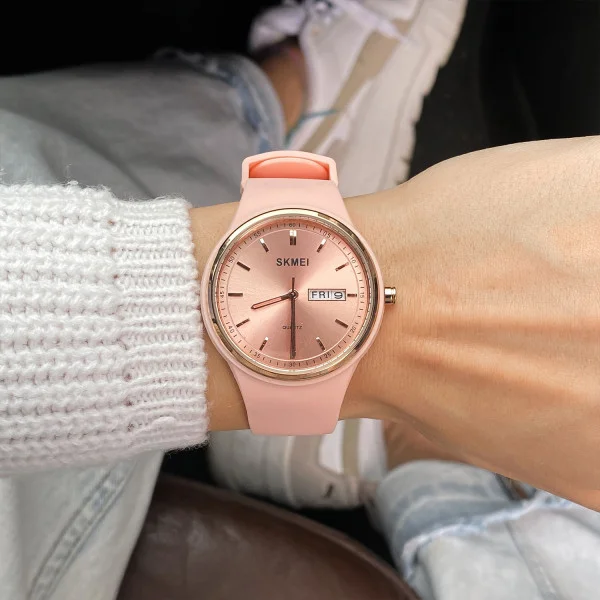 Женские часы Skmei 2057PK Pink фото 6
