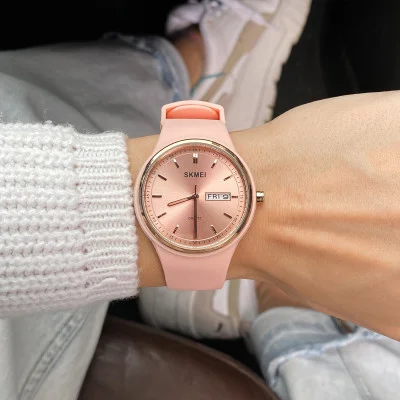 Жіночий годинник Skmei 2057PK Pink