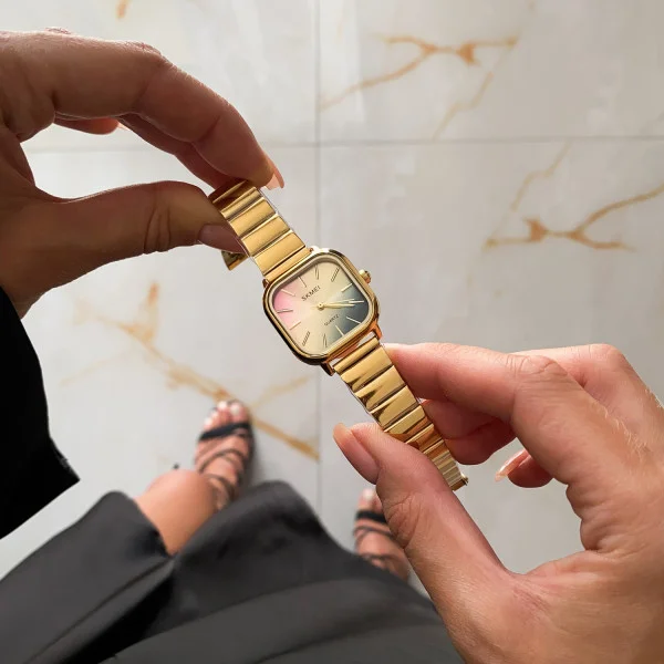 Жіночий годинник Skmei 2190GD Gold фото 5