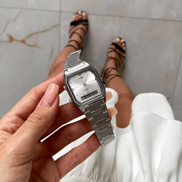 Чоловічий годинник Skmei 1612SI Silver фото 6