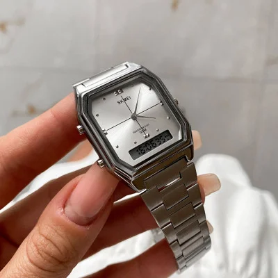 Чоловічий годинник Skmei 1612SI Silver