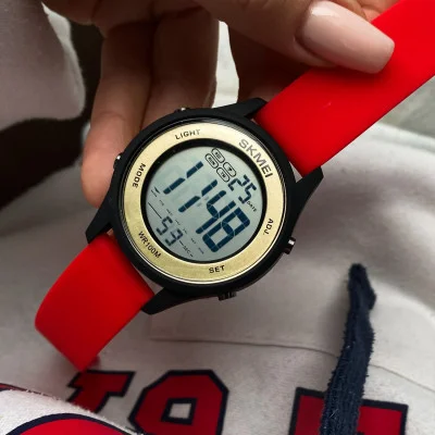Чоловічий годинник Skmei 1758BKRD Black-Red