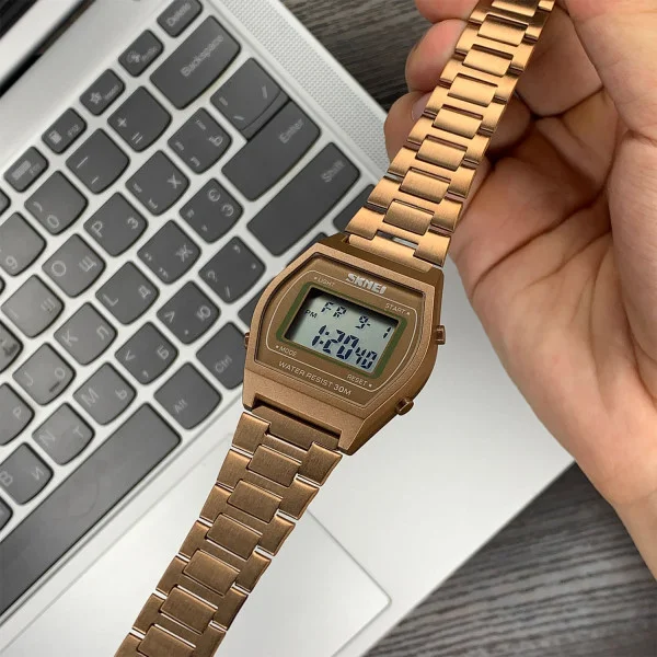 Наручные часы Skmei 1328CG Coffee Gold фото 3