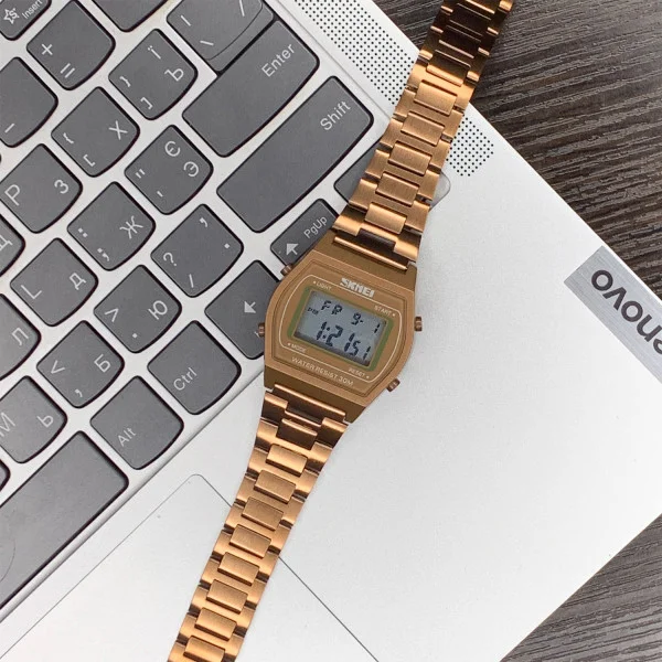 Наручний годинник Skmei 1328CG Coffee Gold фото 4