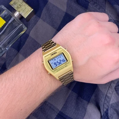 Наручний годинник Skmei 1328GD Gold