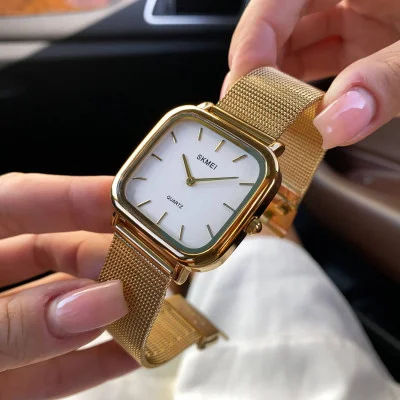 Женские часы Skmei 1555SGD Gold