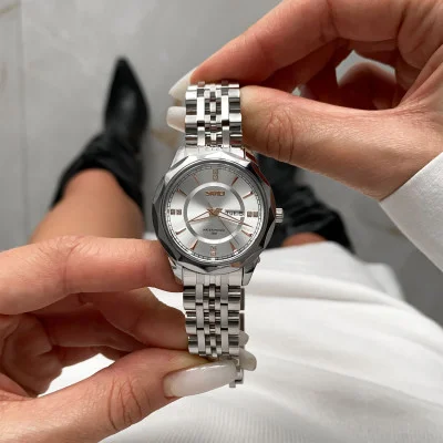 Женские часы Skmei 9264SISI Silver-Silver
