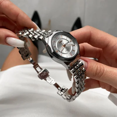 Женские часы Skmei 9264SISI Silver-Silver