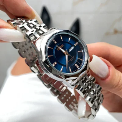 Женские часы Skmei 9264SIBU Silver-Blue
