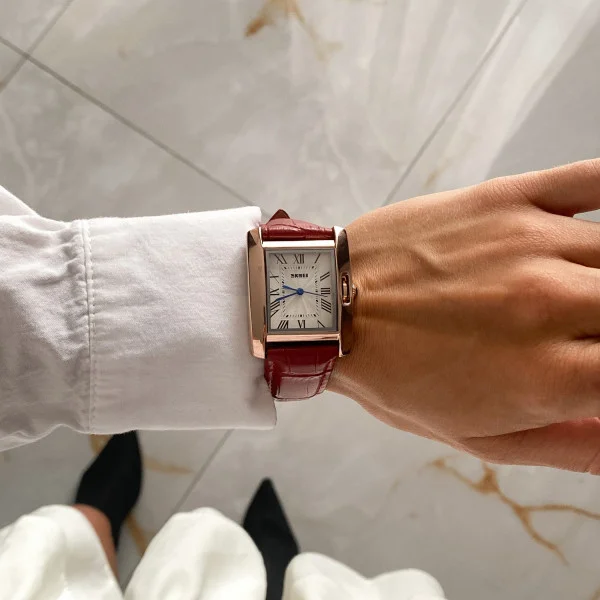 Жіночий годинник Skmei 1085RD Red фото 3