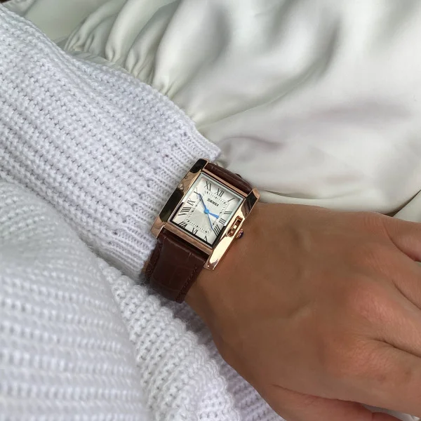 Жіночий годинник Skmei 1085BN Brown фото 7