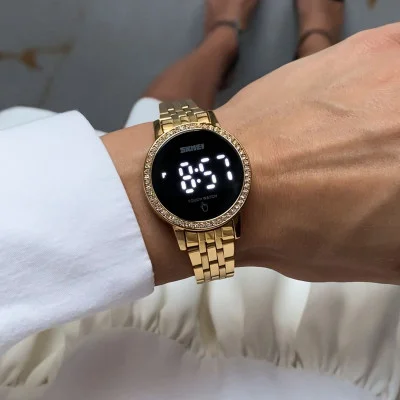 Жіночий годинник Skmei 1669GD Gold