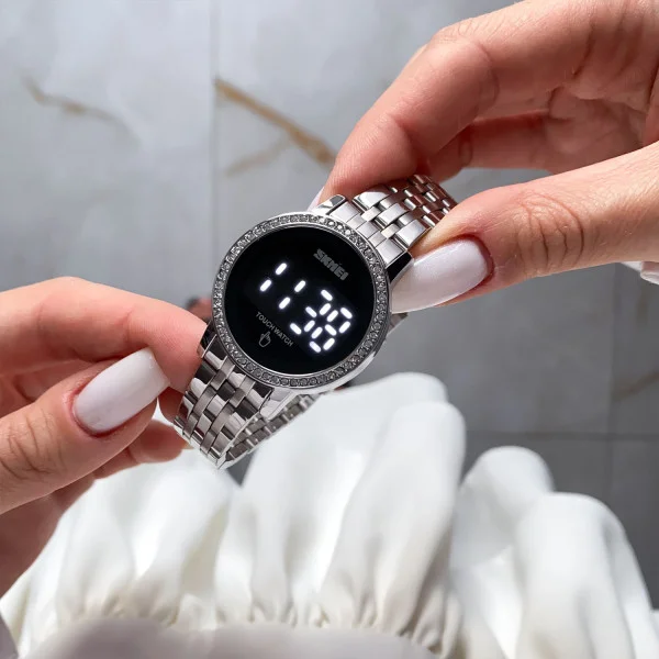 Жіночий годинник Skmei 1669SI Silver фото 6