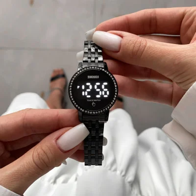 Жіночий годинник Skmei 1669BK Black