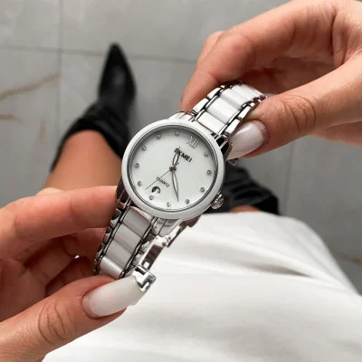 Жіночий годинник Skmei 2175SI Silver