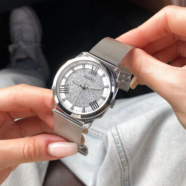 Женские часы Skmei 2278SI Silver фото 3