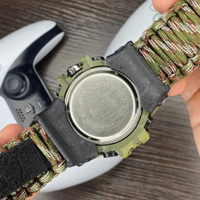Чоловічий годинник Skmei 1155BNCMAG Camo Green